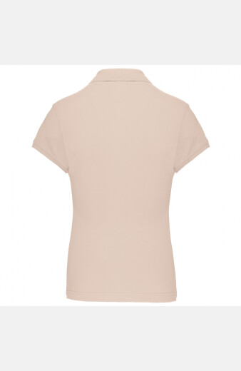 Poloshirt Anna, tailliert geschnitten, Farbe: beige, Größe: S