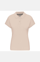 Poloshirt Anna, tailliert geschnitten, Farbe: beige, Größe: S