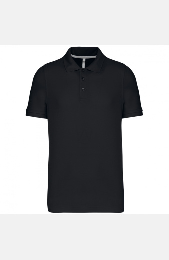 Poloshirt Zeylon, gerade geschnitten, Farbe: schwarz, Größe: XL