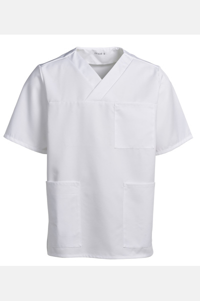 Unisex Schlupfkasack Eike Premium, Farbe: weiß, Größe: XXS