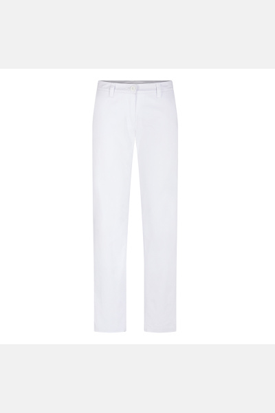 Damen-5-Pocket Hose Rilena aus Mischgewebe, Farbe: weiß, Größe: 36