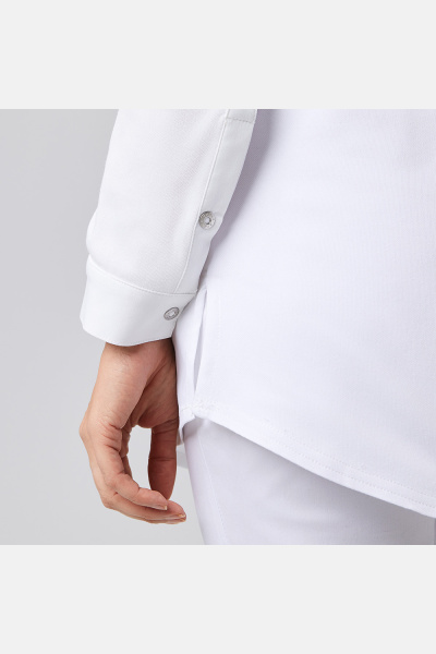 Damen-5-Pocket Hose, gerade geschnitten, Farbe: weiß, Größe: 44