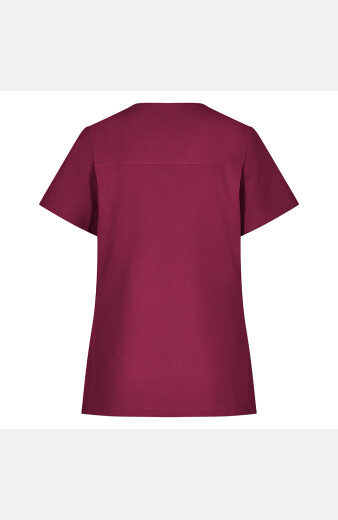 Damen Stretchkasack Liza, Schnitt: Slim-Fit, Farbe: bordeaux, Größe: XS