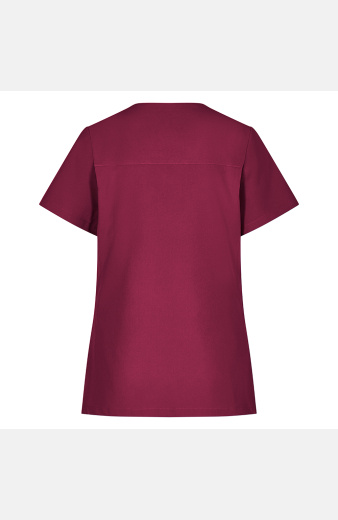 Damen Stretchkasack Liza, Schnitt: Slim-Fit, Farbe: bordeaux, Größe: L