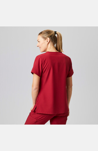 Damen Stretchkasack Liza, Schnitt: regular, Farbe: bordeaux, Größe: XL