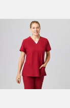 Damen Stretchkasack Liza, Schnitt: regular, Farbe: bordeaux, Größe: XL