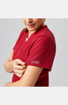 Damen Stretchkasack Liza, Schnitt: regular, Farbe: bordeaux, Größe: XL