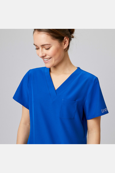 Damen Stretchkasack Liza, Schnitt: regular, Farbe: royal, Größe: S