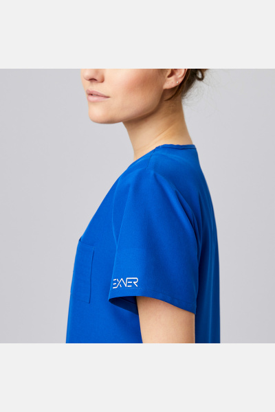 Damen Stretchkasack Liza, Schnitt: regular, Farbe: royal, Größe: S