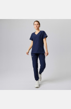 Damen Stretchkasack Liza, Schnitt: Slim-Fit, Farbe: navy, Größe: XS