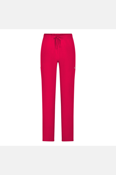 Damen-Stretchhose Liza, Schnitt: Regular, Farbe: rot, Größe: XXL