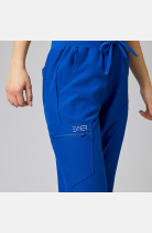 Damen-Stretchhose Liza, Schnitt: Slim-Fit, Farbe: royal, Größe: S