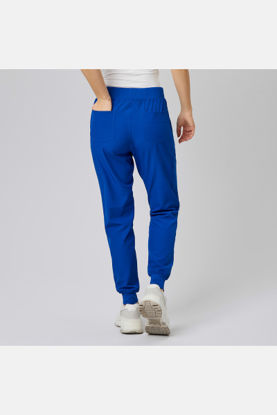 Damen-Stretchhose Liza, Schnitt: Slim-Fit, Farbe: royal, Größe: XL