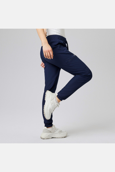 Damen-Stretchhose Liza, Schnitt: Slim-Fit, Farbe: navy, Größe: S