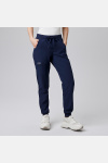 Damen-Stretchhose Liza, Schnitt: Slim-Fit, Farbe: navy, Größe: S