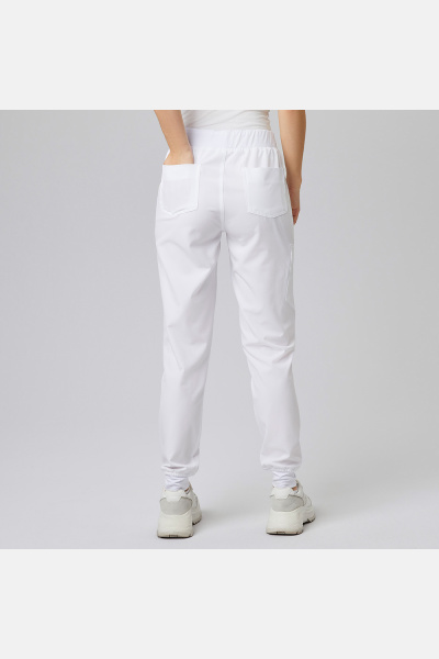 Damen-Stretchhose Liza, Schnitt: Slim-Fit, Farbe: weiß, Größe: XS
