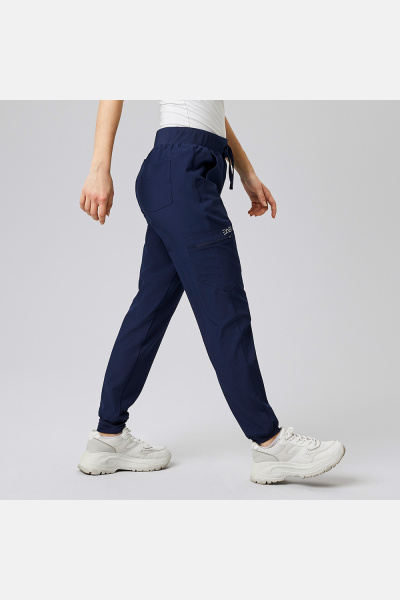 Damen-Stretchhose Liza, Schnitt: Slim-Fit, Farbe: navy, Größe: XS