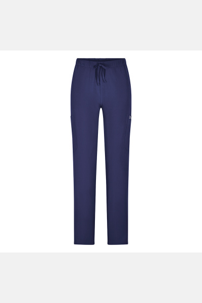 Damen-Stretchhose Liza, Schnitt: Regular, Farbe: navy, Größe: L