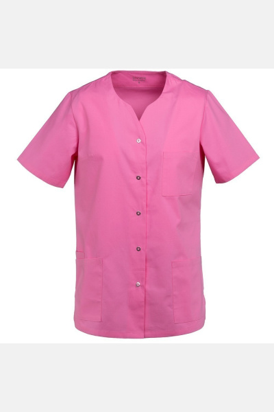 Damen-Knöpfkasack Diora, Farbe: hotpink, Größe: XS