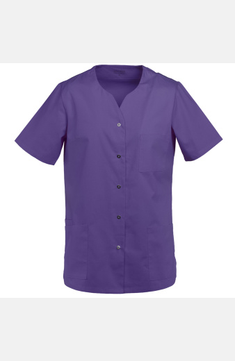 Damen-Knöpfkasack Diora, Farbe: purpel, Größe: XS