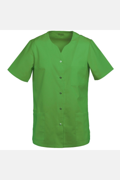 Damen-Knöpfkasack Diora, Farbe: lemongreen, Größe: XS