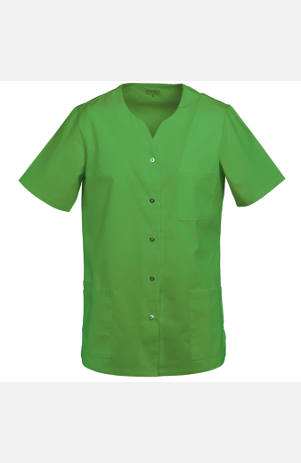 Damen-Knöpfkasack Diora, Farbe: lemongreen, Größe: XS