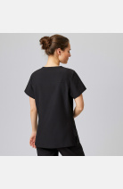 Damen Stretchkasack Liza, Schnitt: Slim-Fit, Farbe: schwarz, Größe: XS