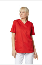 Damen Schlupfkasack Eika Premium, Farbe: rot, Größe: XS