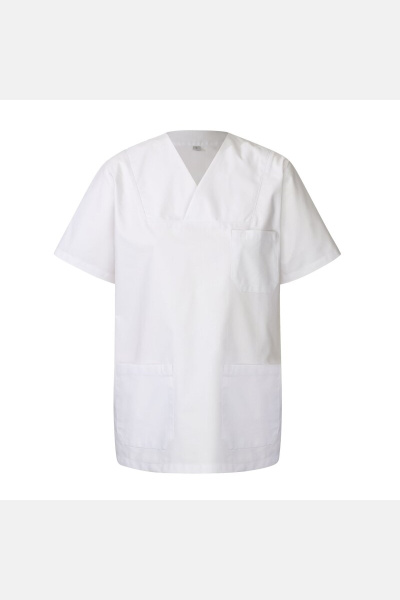 Unisex Schlupfkasack carestin, Farbe: weiß, Größe: 5XL