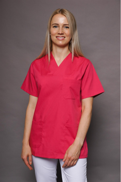 Unisex Schlupfkasack carestin, Farbe: fuchsia,...