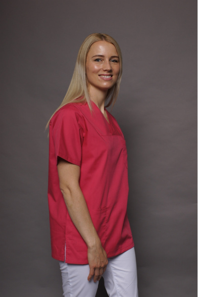 Unisex Schlupfkasack carestin, Farbe: fuchsia,...