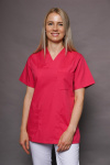Unisex Schlupfkasack carestin, Farbe: fuchsia, Größe: 4XL