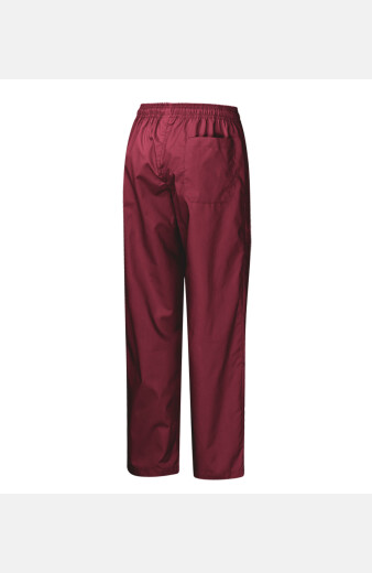 Unisex Schlupfhose carestin mit Kordel, Farbe: bordeaux, Größe: XS