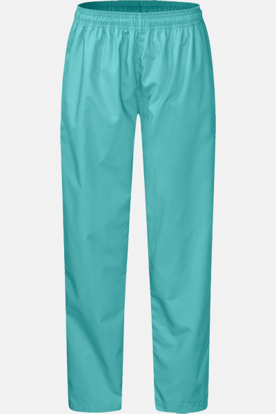 Unisex Schlupfhose carestin, Farbe: türkis, Größe: XS