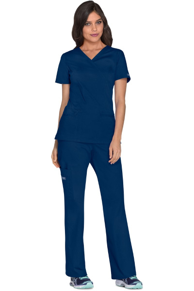 Damen-Schlupkasack WWE4728 von Cherokee, Farbe: navy, Größe: XXS