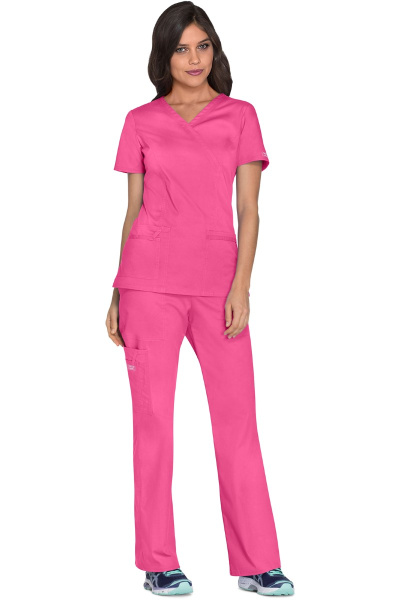 Damen-Schlupkasack WWE4728 von Cherokee, Farbe: pink, Größe: S