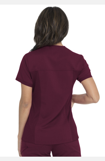 Damenkasack Nyssa von Dickies, Farbe: bordeaux, Größe: M