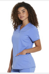 Damenkasack DKE870 von Dickies, Farbe: hellblau, Größe: M
