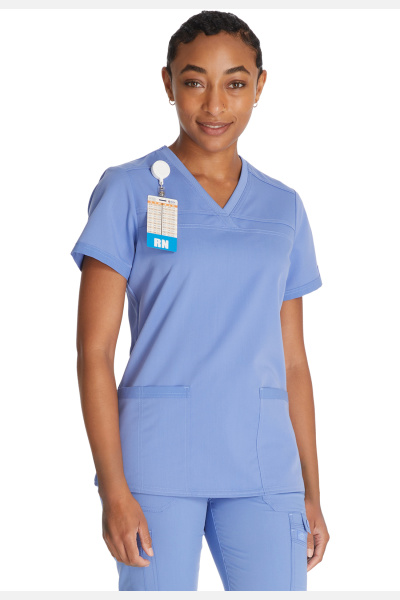 Damenkasack DKE870 von Dickies, Farbe: hellblau,...