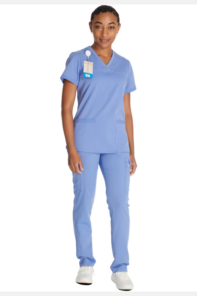 Damenkasack DKE870 von Dickies, Farbe: hellblau,...