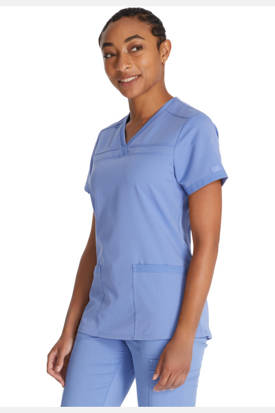 Damenkasack DKE870 von Dickies, Farbe: hellblau, Größe: L