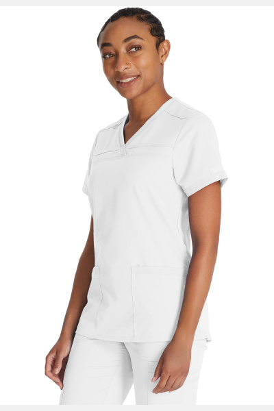 Damenkasack DKE870 von Dickies, Farbe: weiß, Größe: XS