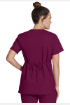 Damenkasack DKE632 von Dickies, Farbe: bordeaux, Größe: M