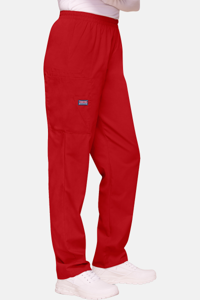 Damen Schlupfhose WWE4200 von Cherokee, Farbe: rot, Größe: XXS