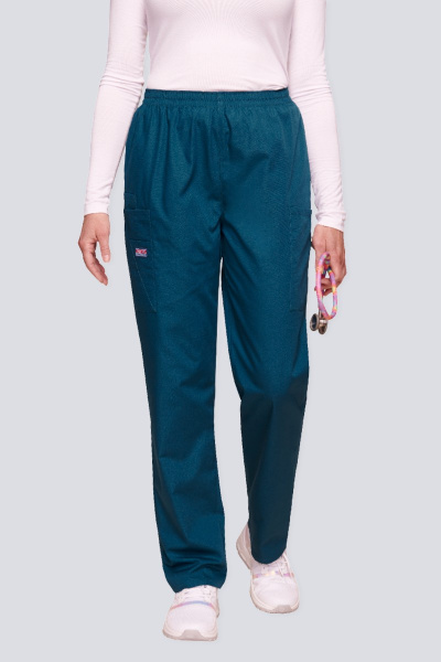 Damen Schlupfhose WWE4200 von Cherokee, Farbe: aubergine, Größe: XXS