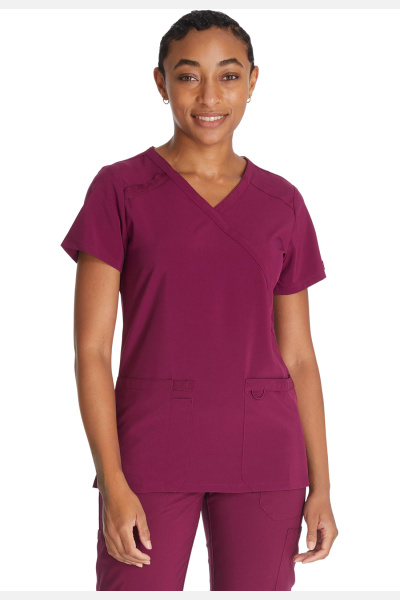 Damenkasack DKE625 von Dickies, Farbe: bordeaux,...