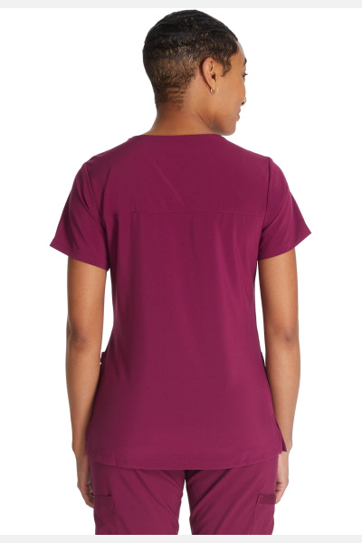 Damenkasack DKE625 von Dickies, Farbe: bordeaux, Größe: XS