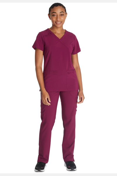 Damenkasack DKE625 von Dickies, Farbe: bordeaux,...