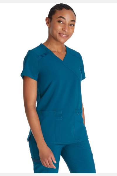 Damenkasack DKE625 von Dickies, Farbe: karibikblau, Größe: XXL