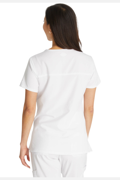 Damenkasack DKE625 von Dickies, Farbe: weiß, Größe: XXS